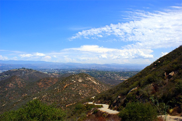 Del Dios Highlands County Preserve trail