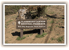 Claremont Canyon Sign