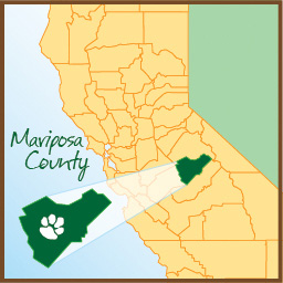 mariposa county map
