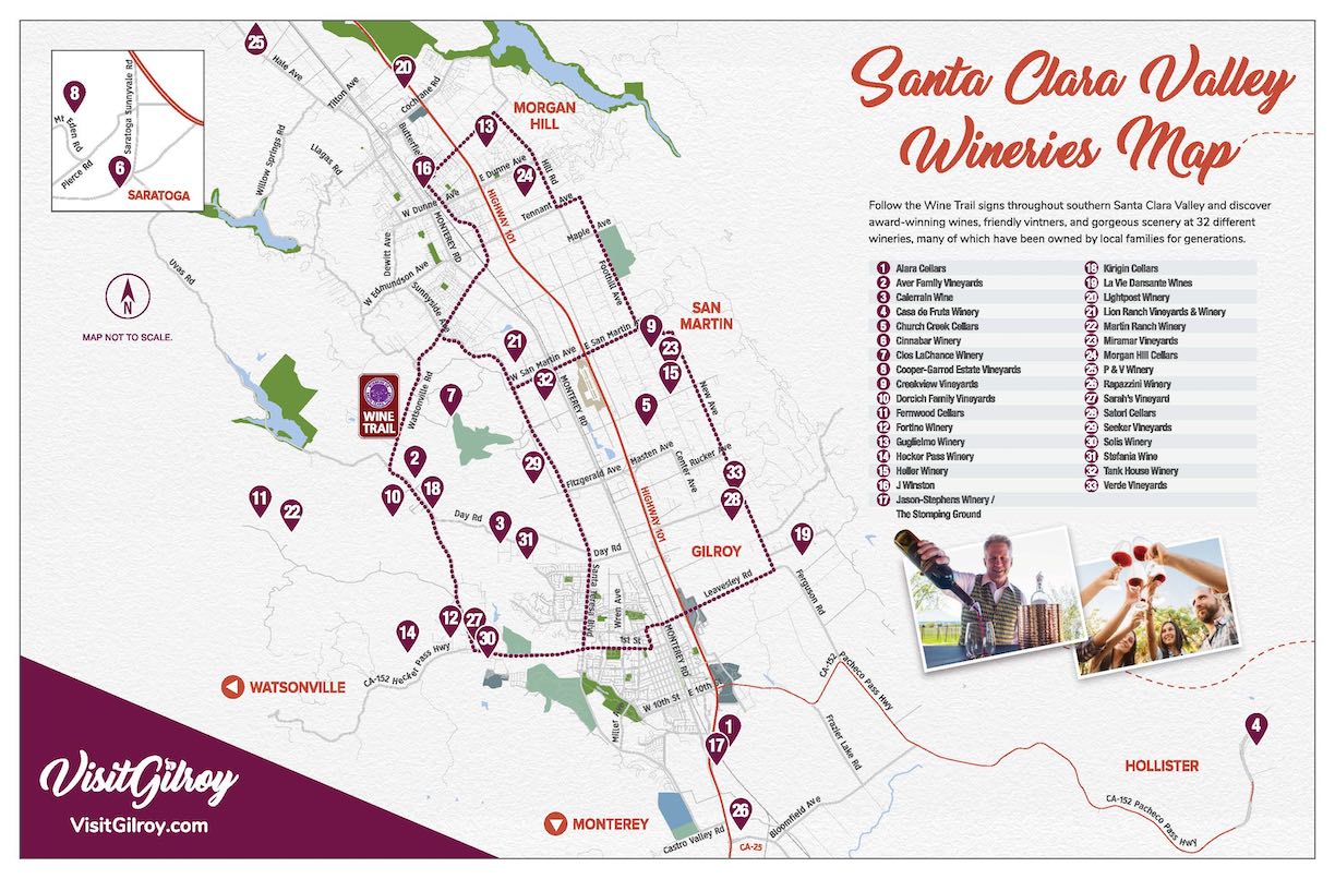 Santa Clara Valley wine trail