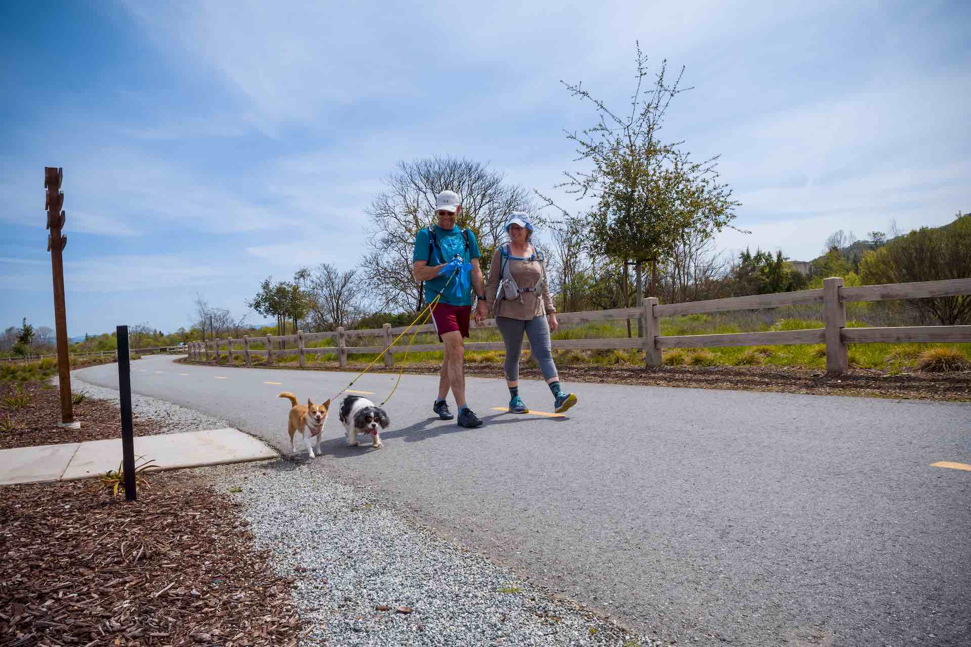 Levee Trail. Photo by Visit Gilroy.