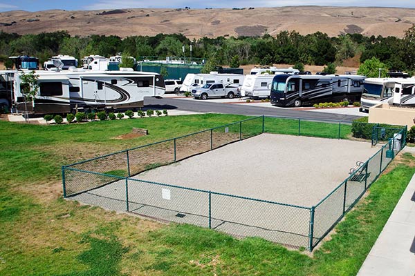Coyote Valley RV Resort Dog Park